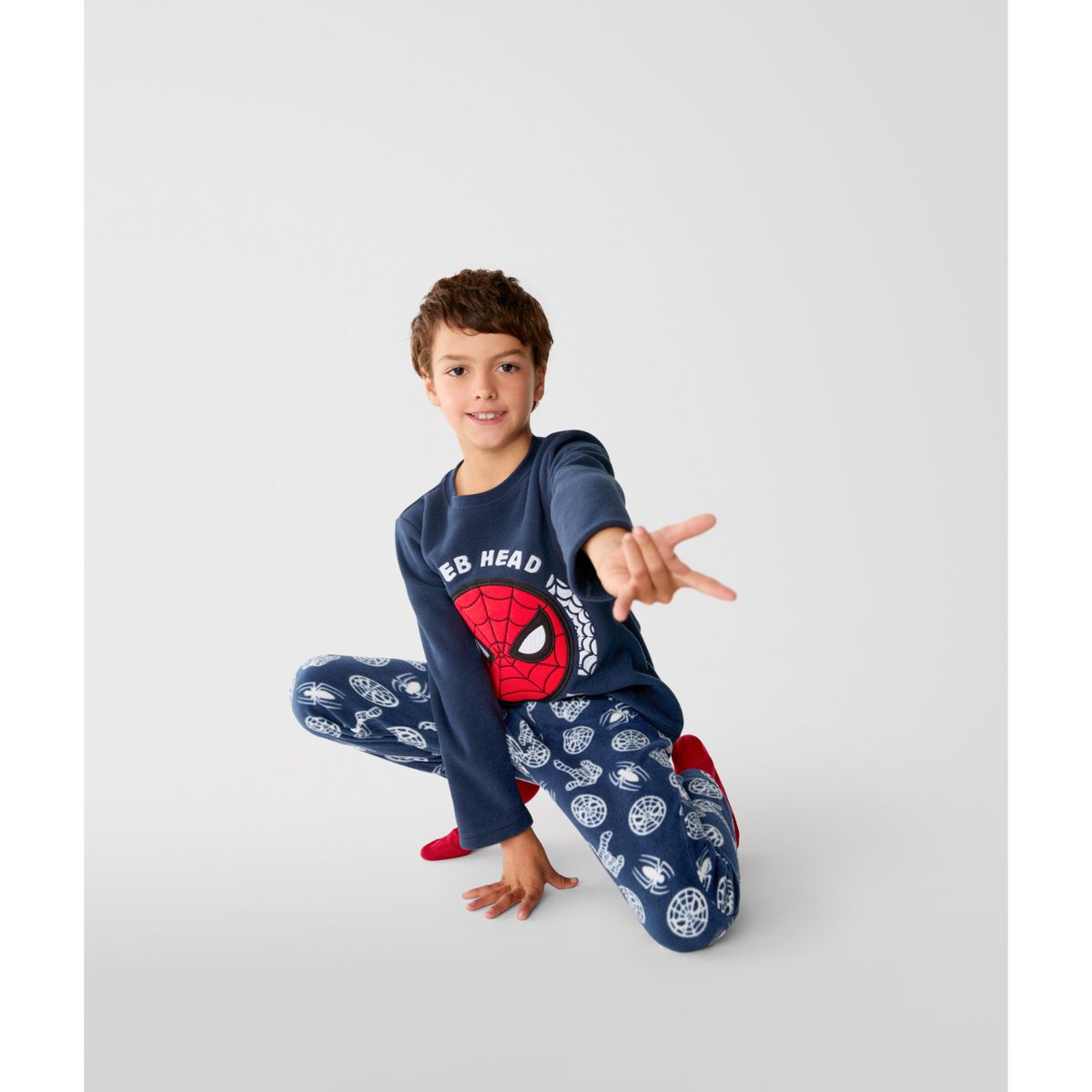 SPIDERMAN - Pijama Niño Polar Spiderman