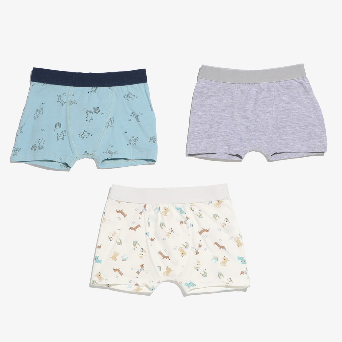 YAMP - Boxer Niño Algodón Pack x3 Yamp Estampados
