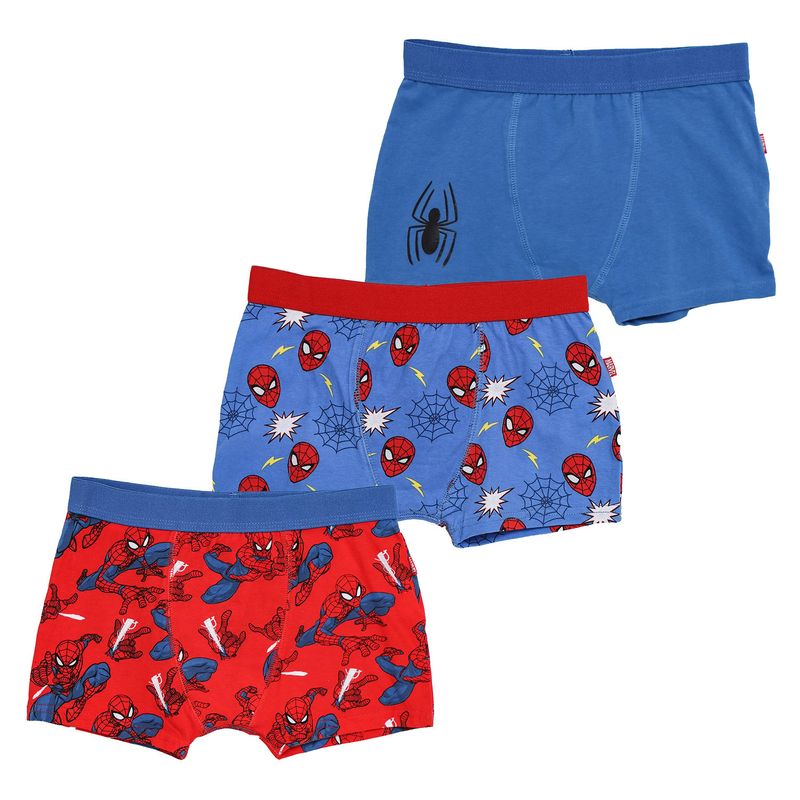 SPIDERMAN - Boxers Niño Pack X3 Algodón Spiderman