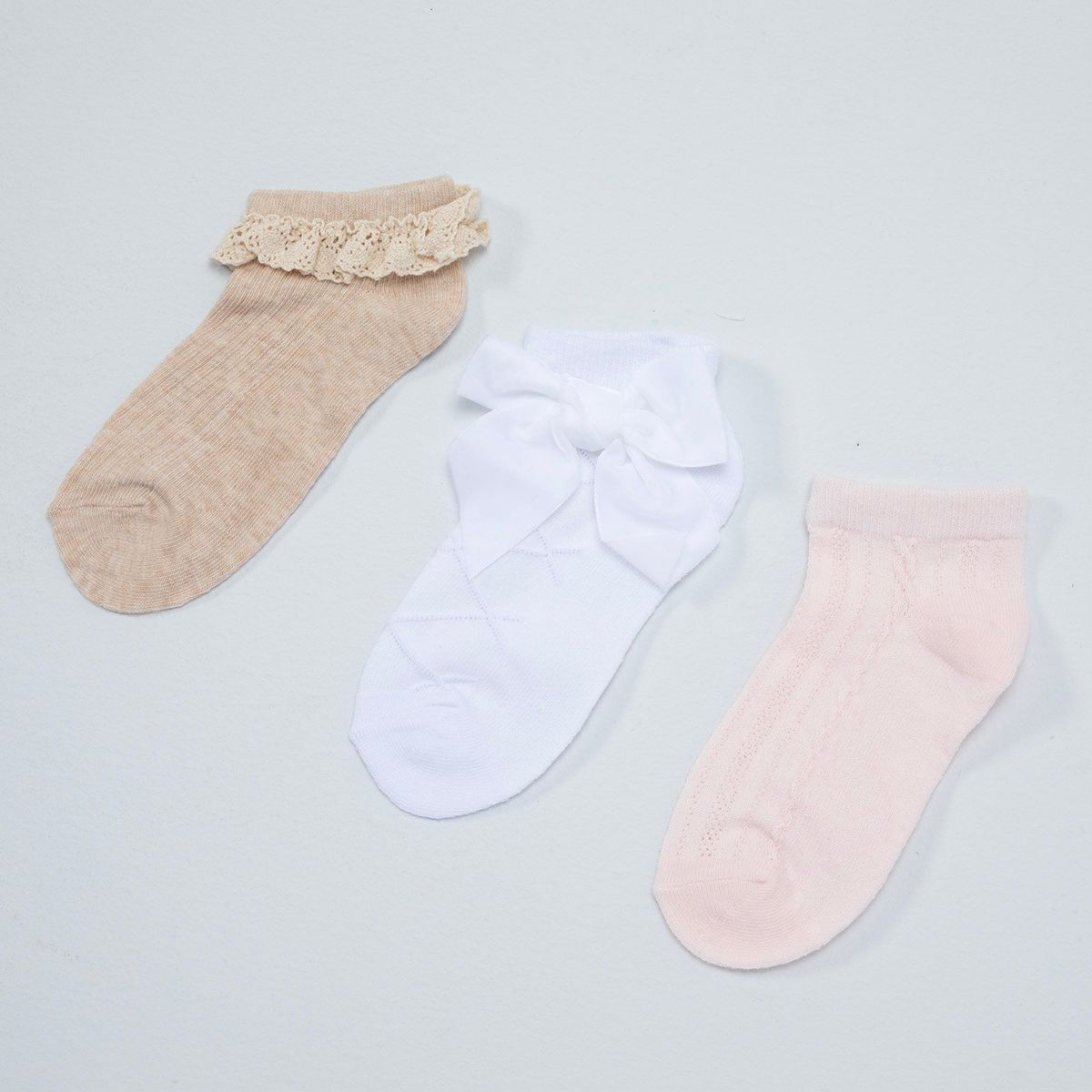 YAMP - Medias Niña Pack X3 Yamp