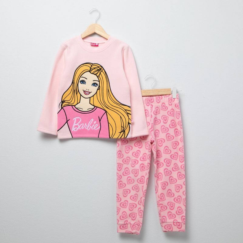 BARBIE - Pijama Niña Polar Barbie