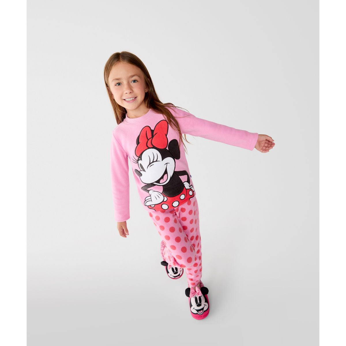 MINNIE - Pijama Niña Polar Minnie