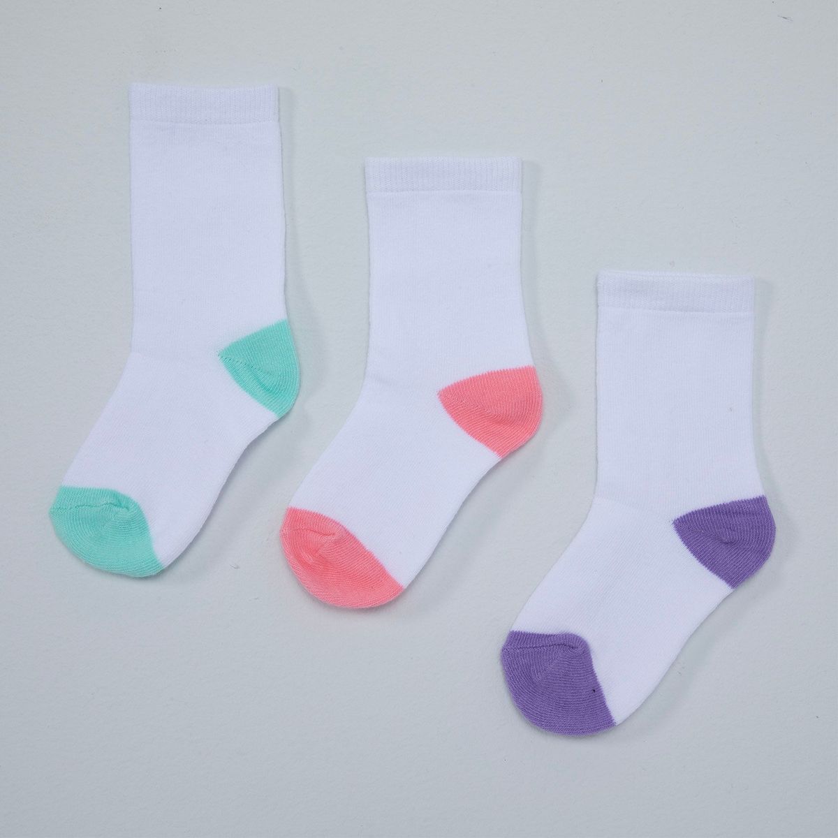 YAMP - Media Larga Niña Pack X3 Algodón Yamp