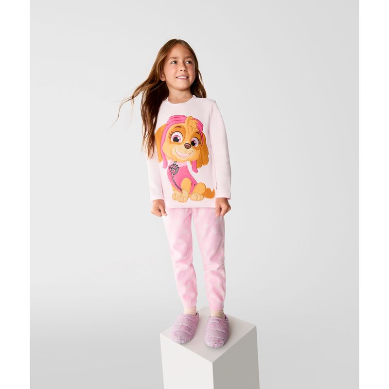 PAW PATROL - Pijama Niña Polar Paw Patrol