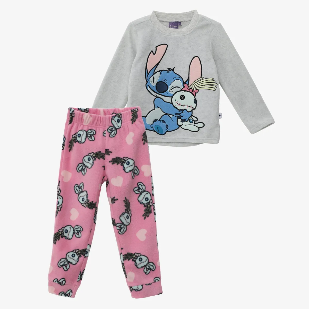 DISNEY - Pijama Niña Polar Lilo Y Stitch