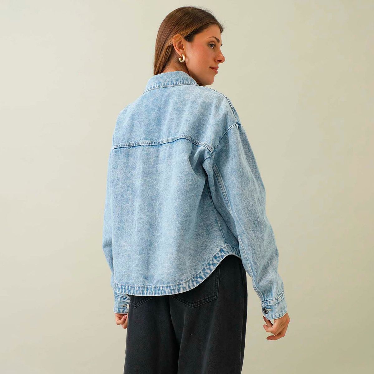 UNIVERSITY CLUB - Casaca Denim Os