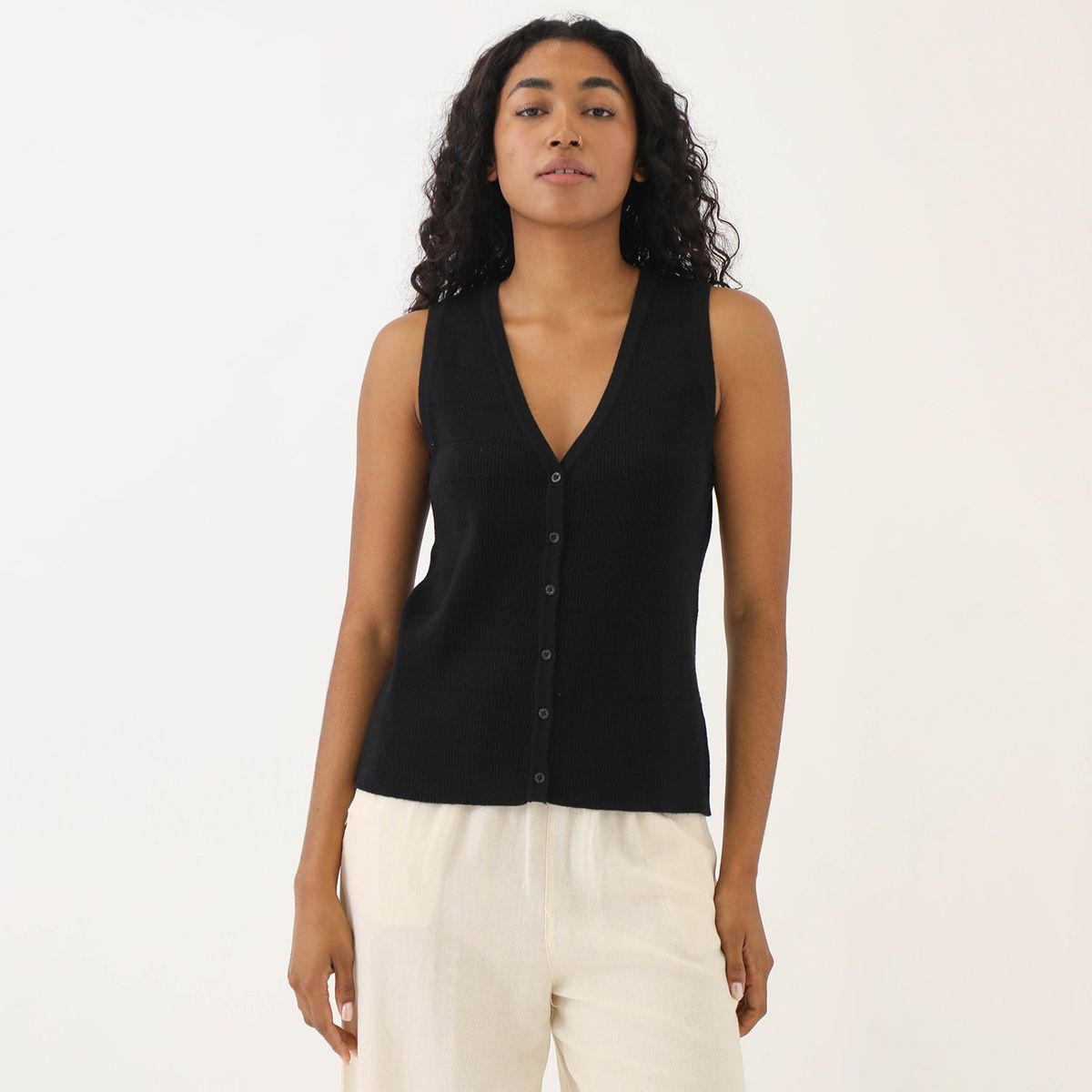 UNIVERSITY CLUB - Polo Sin Mangas Casual Mujer University Club