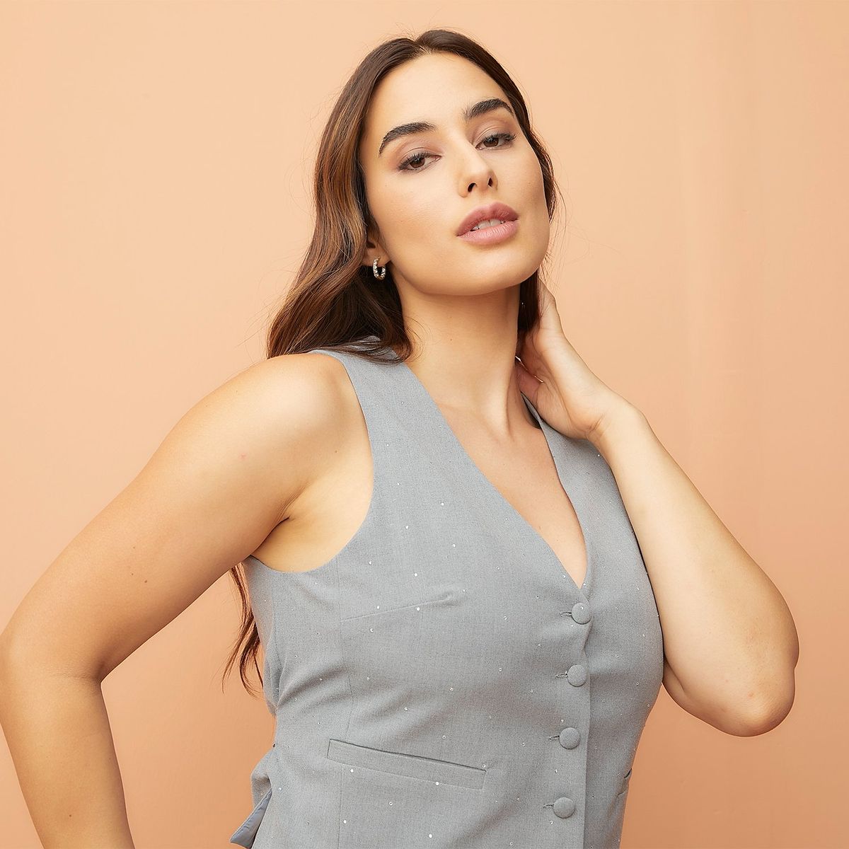 MOSSIMO - Blazer Casual Mujer Mossimo