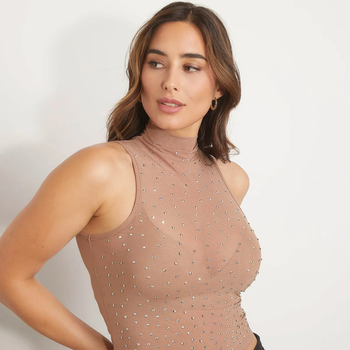 MOSSIMO - Polo Sin Mangas Mujer Mossimo