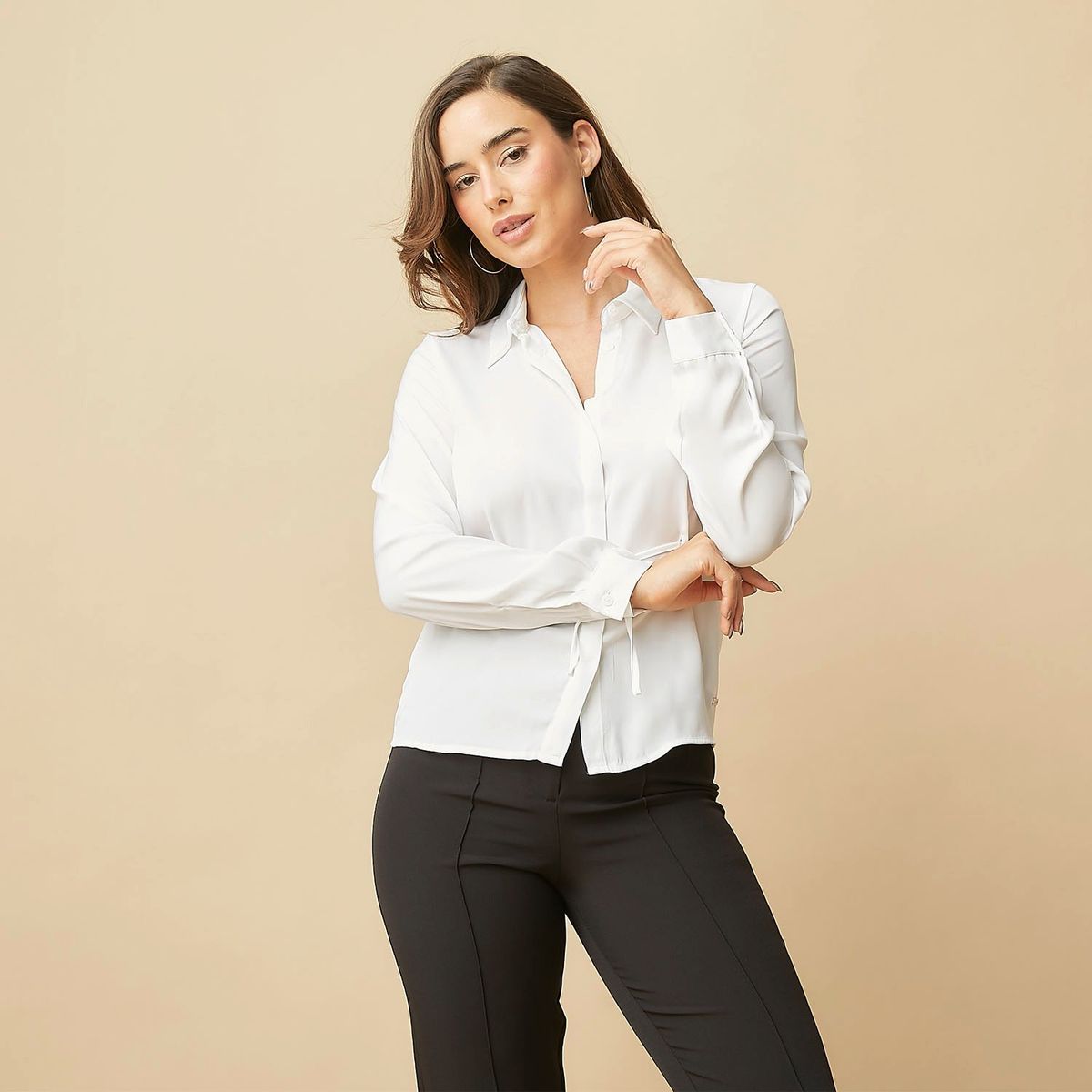 MOSSIMO - Blusa Manga Larga Mujer Mossimo