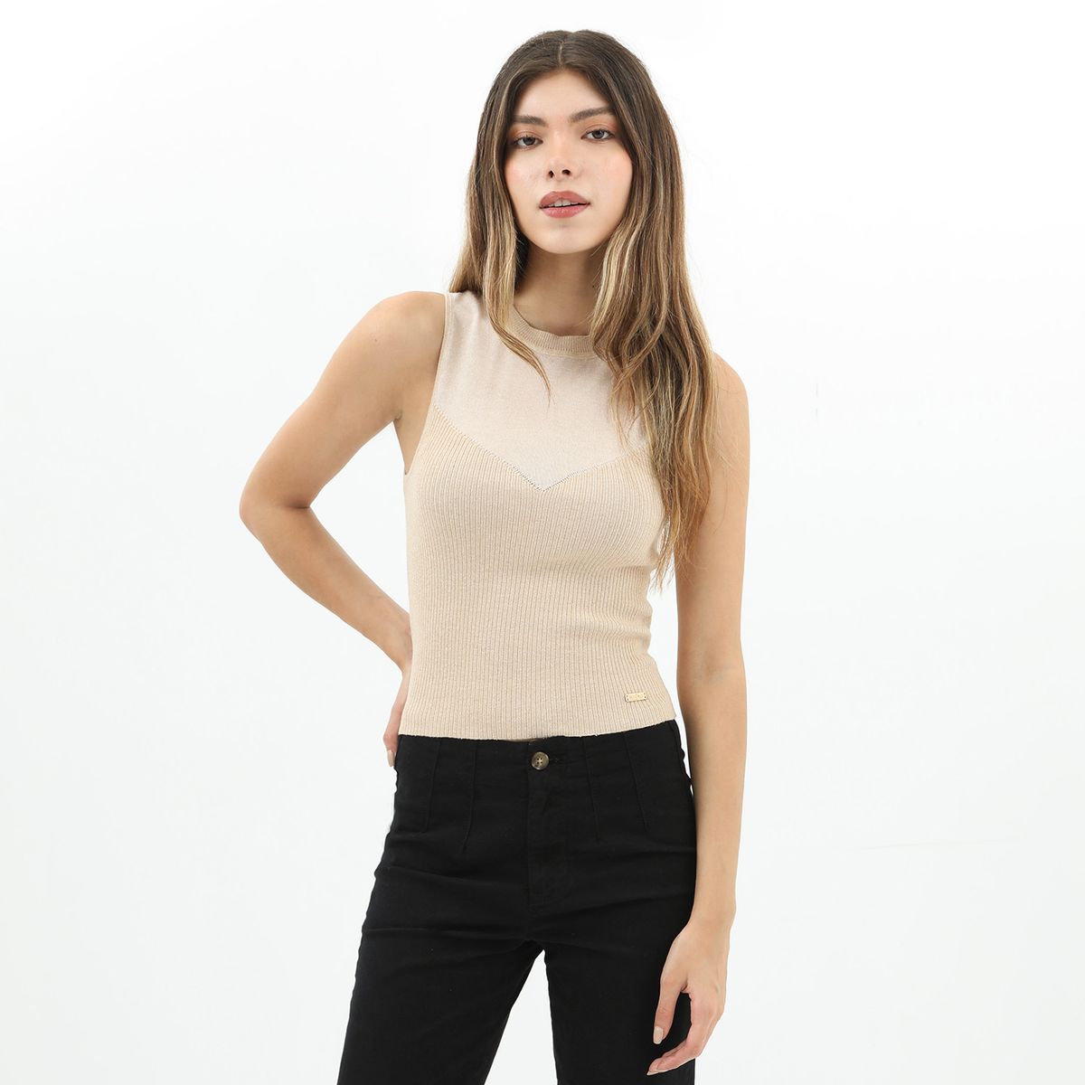 MOSSIMO - Polo Casual Mujer Mossimo