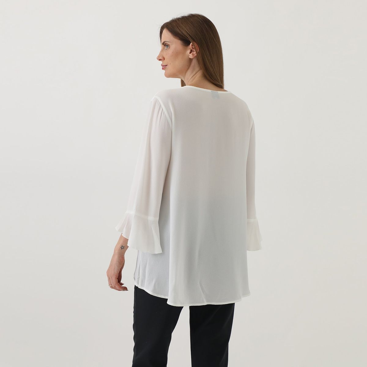 STEFANO COCCI - Blusa Manga Larga Casual Mujer Stefano Cocci