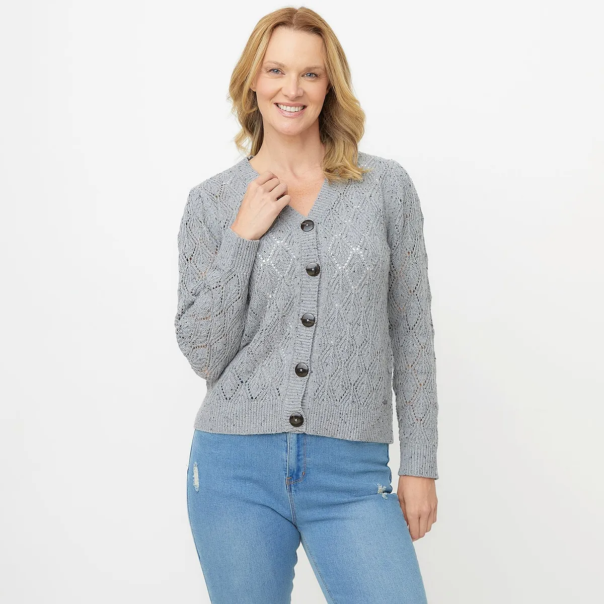 NEWPORT - Cárdigan Casual Mujer Newport