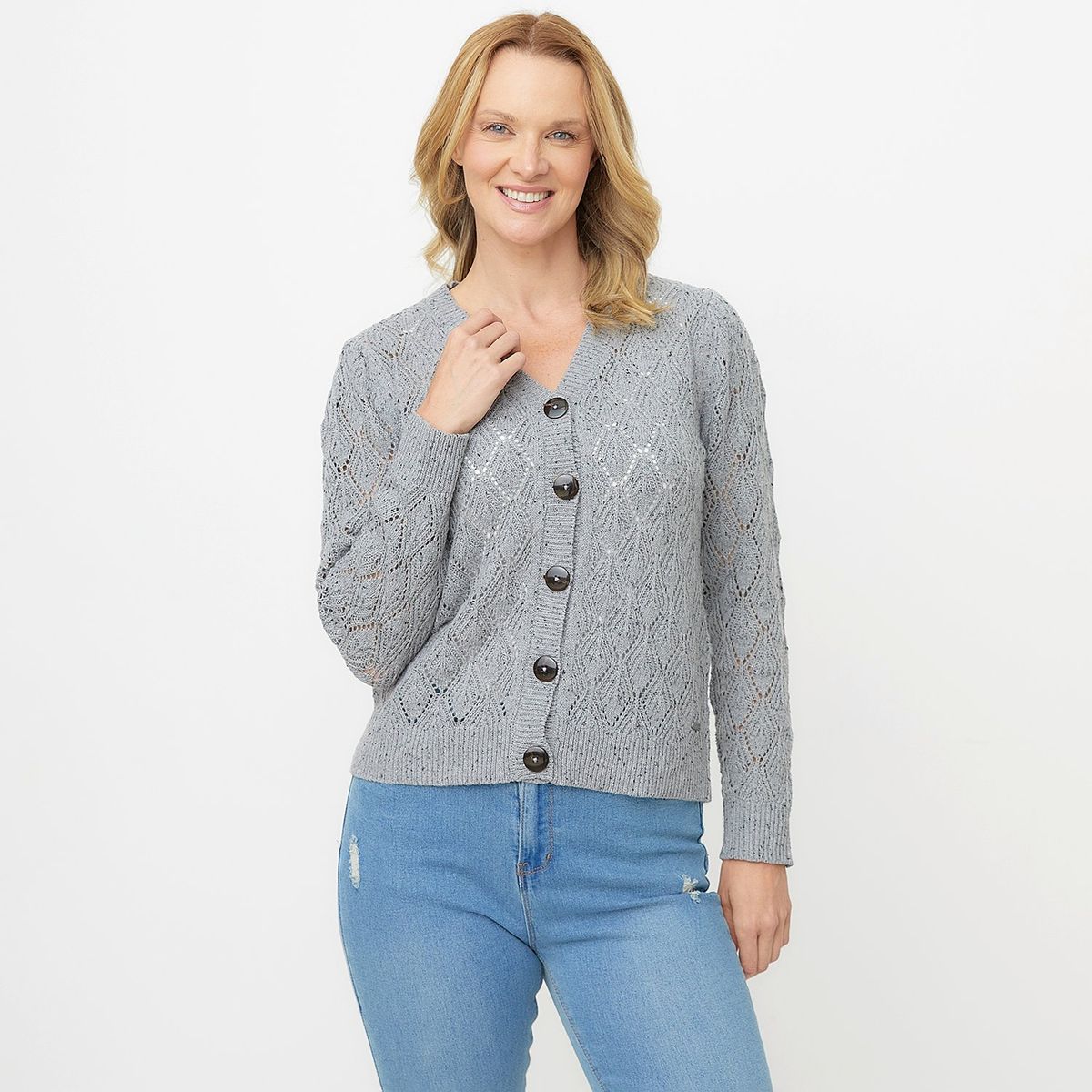 NEWPORT - Cárdigan Casual Mujer Newport