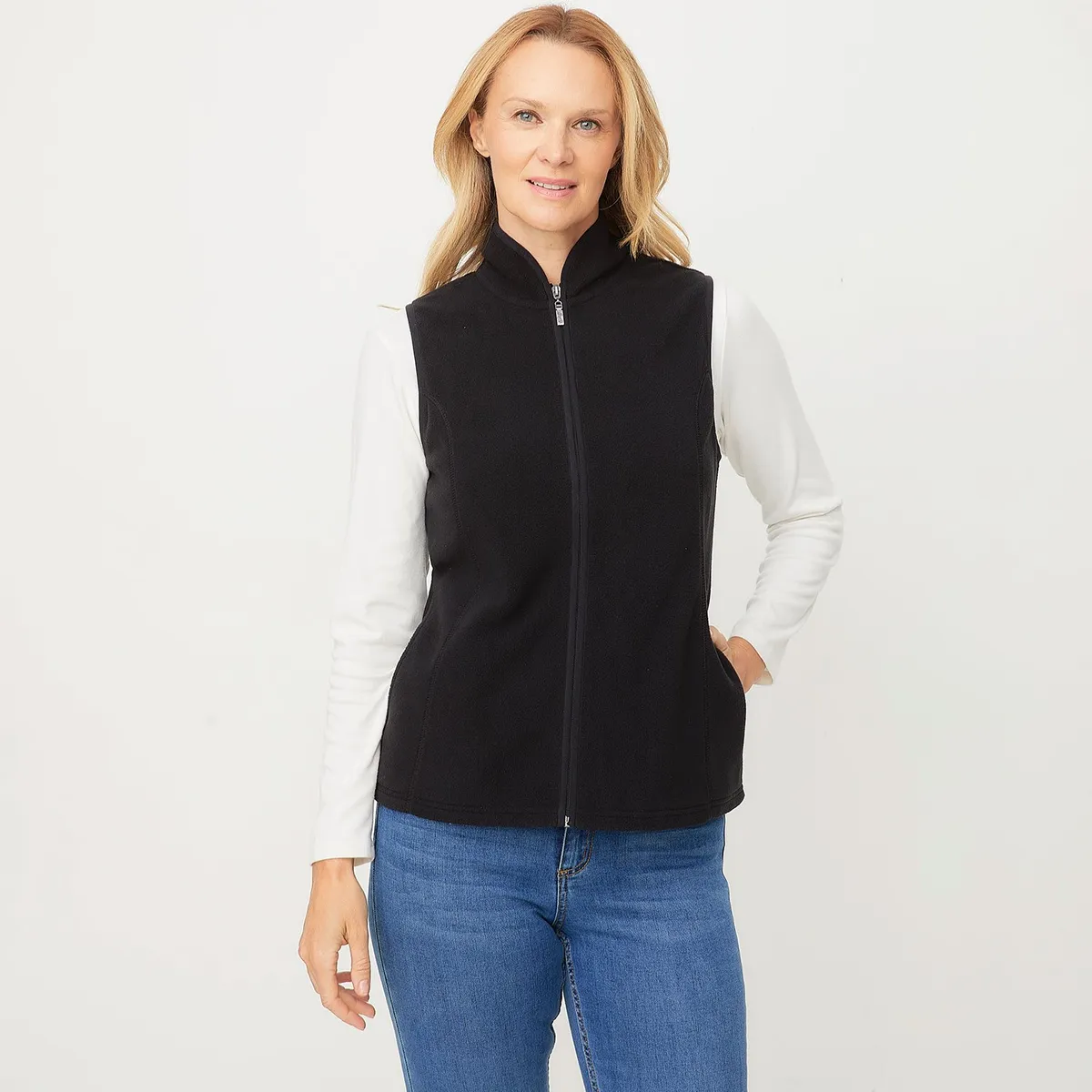 NEWPORT - Chaleco Polar Mujer Newport