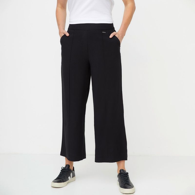 NEWPORT - Pantalón Culotte Casual Mujer Newport