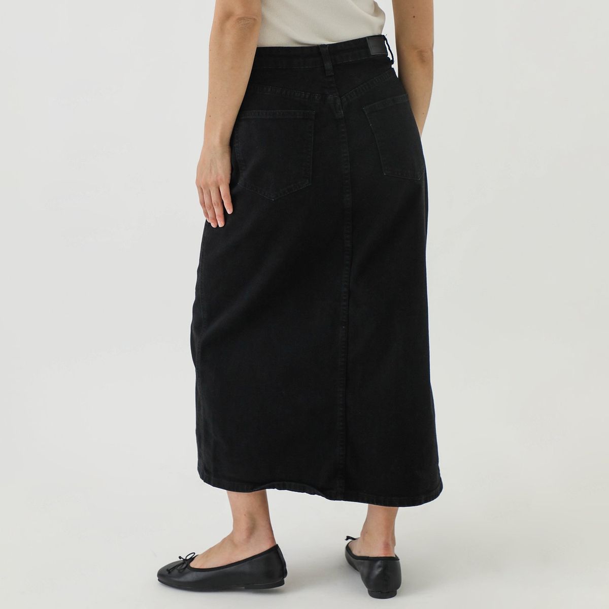BASEMENT - Falda Jean Algodón Mujer Basement
