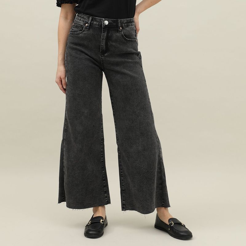 BASEMENT - Jean Straight Algodón Mujer Basement