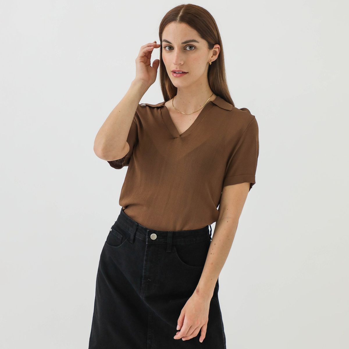 BASEMENT - Chaleco Casual Mujer Basement