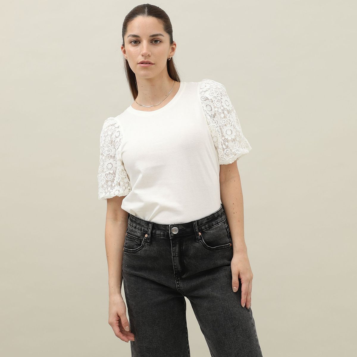 BASEMENT - Polo Manga Corta Mujer Basement