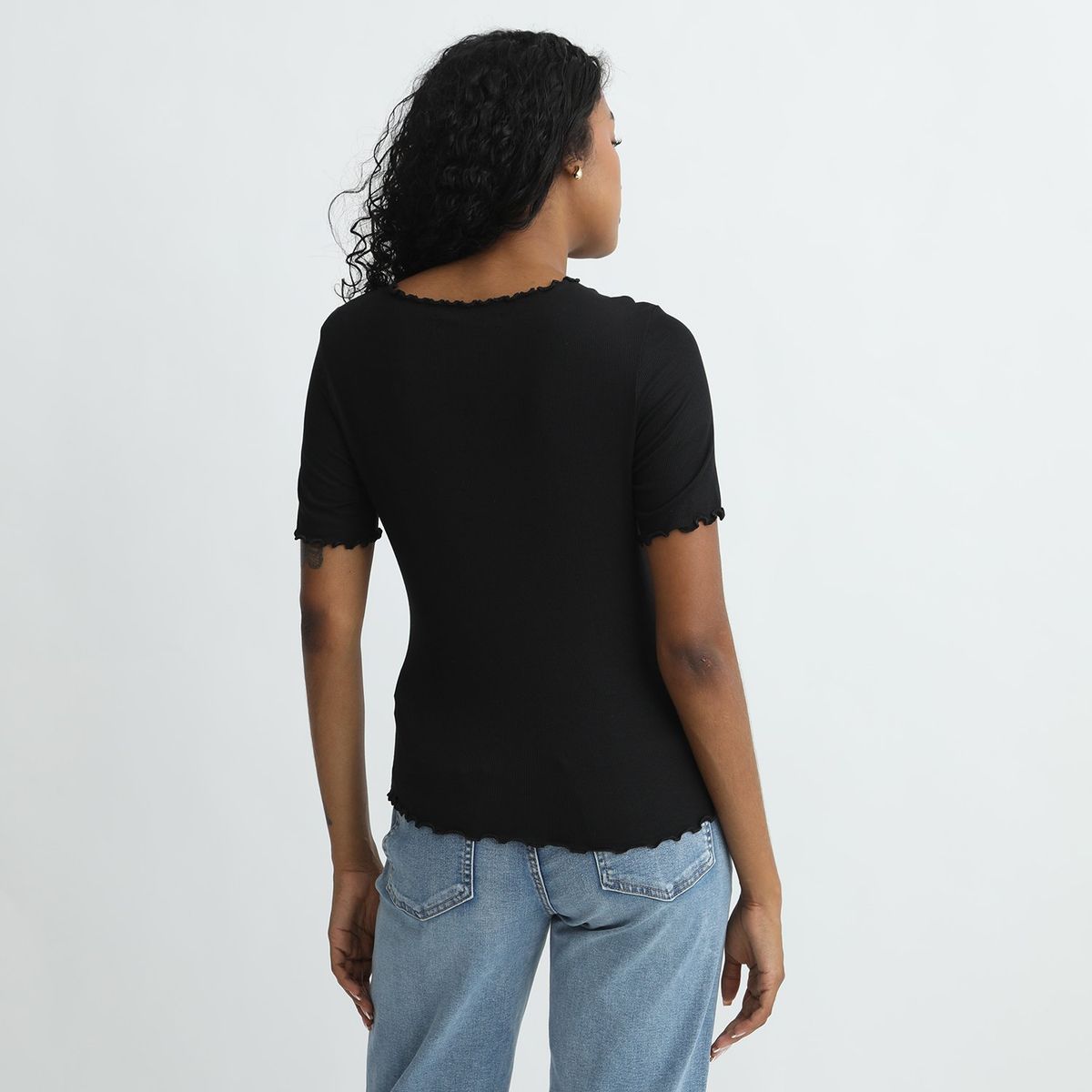 BASEMENT - Polo Manga Corta Mujer Basement