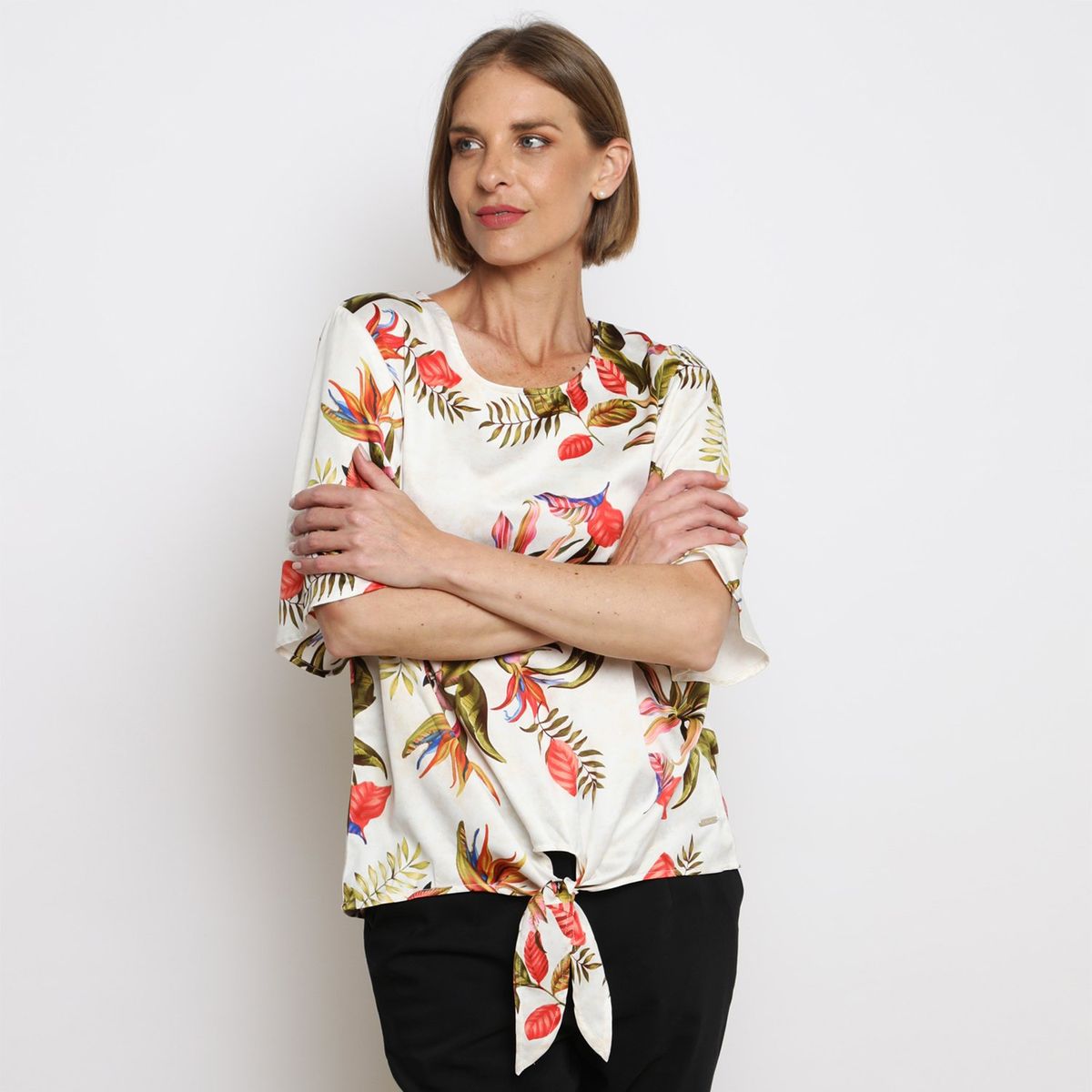 STEFANO COCCI - Blusa Manga Corta Mujer Stefano Cocci