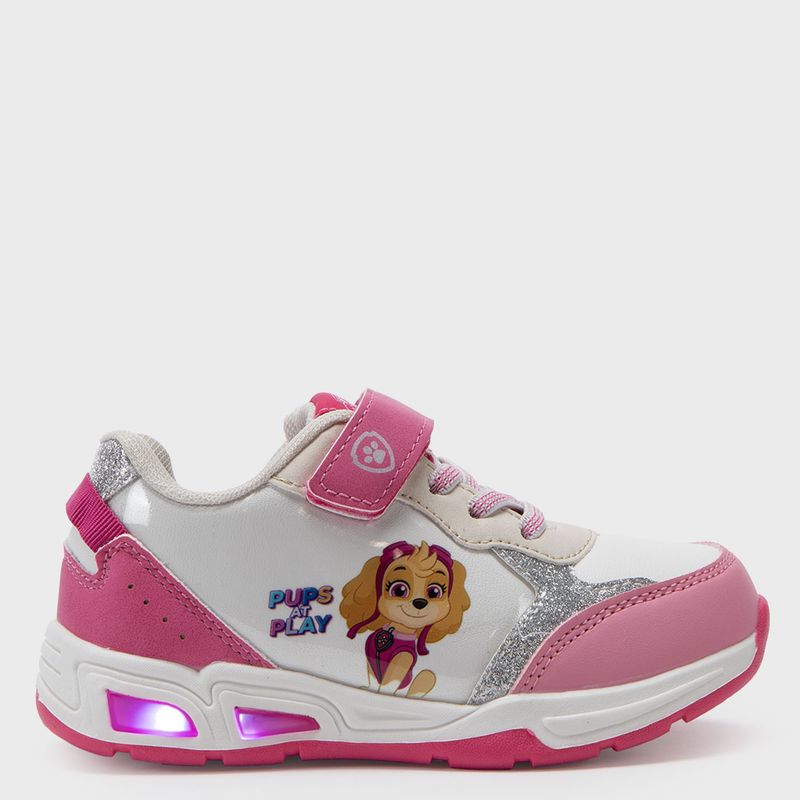 PAW PATROL - Zapatillas Urbanas Niña Paw Patrol L Luz I Rosado