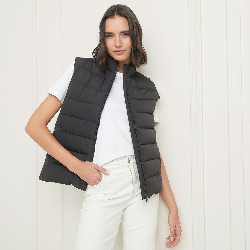 BASEMENT - Chaleco Casual Mujer Basement