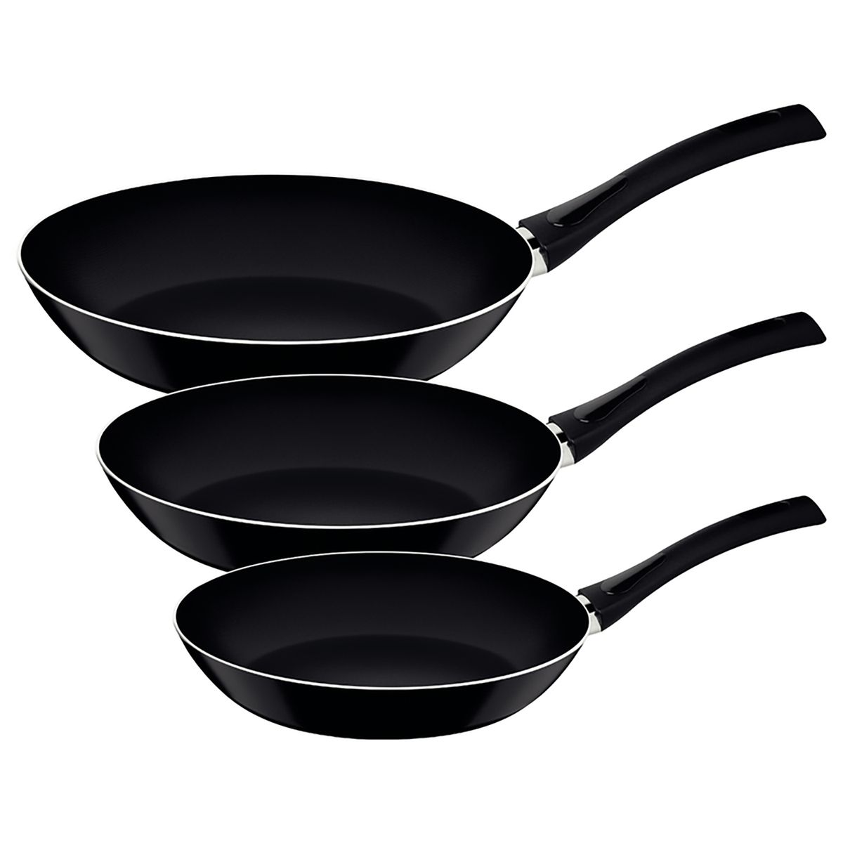 TRAMONTINA - Set X3 Sartenes 20cm 25cm Y 30cm Tramontina