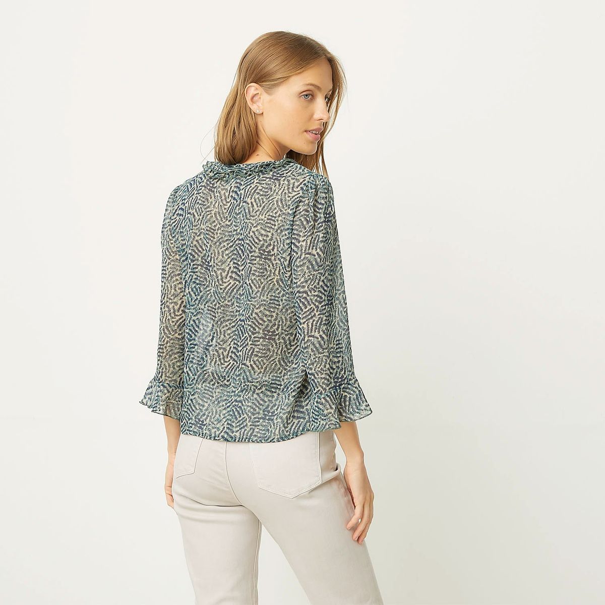 UNIVERSITY CLUB - Blusa Manga Larga Casual Mujer University Club