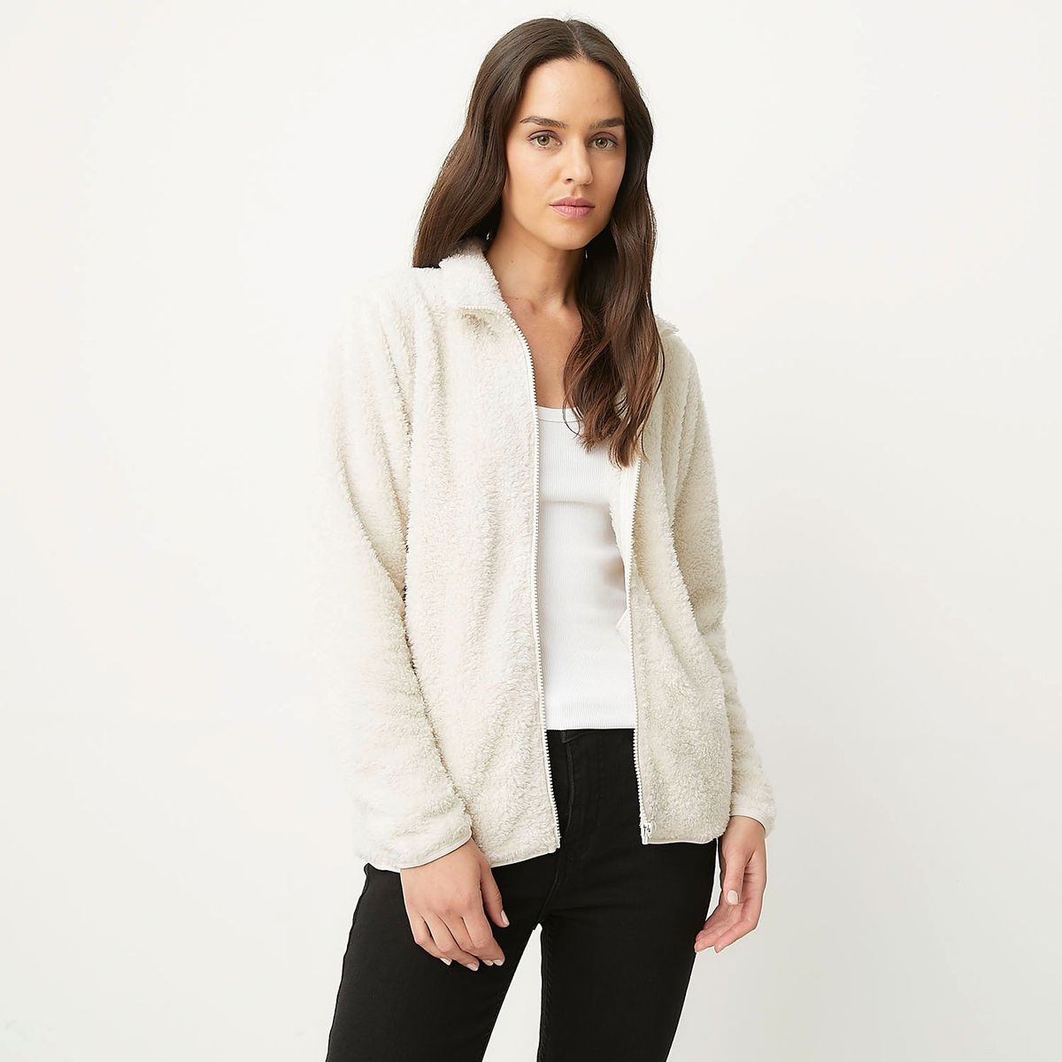 UNIVERSITY CLUB - Casaca Polar Casual Mujer University Club