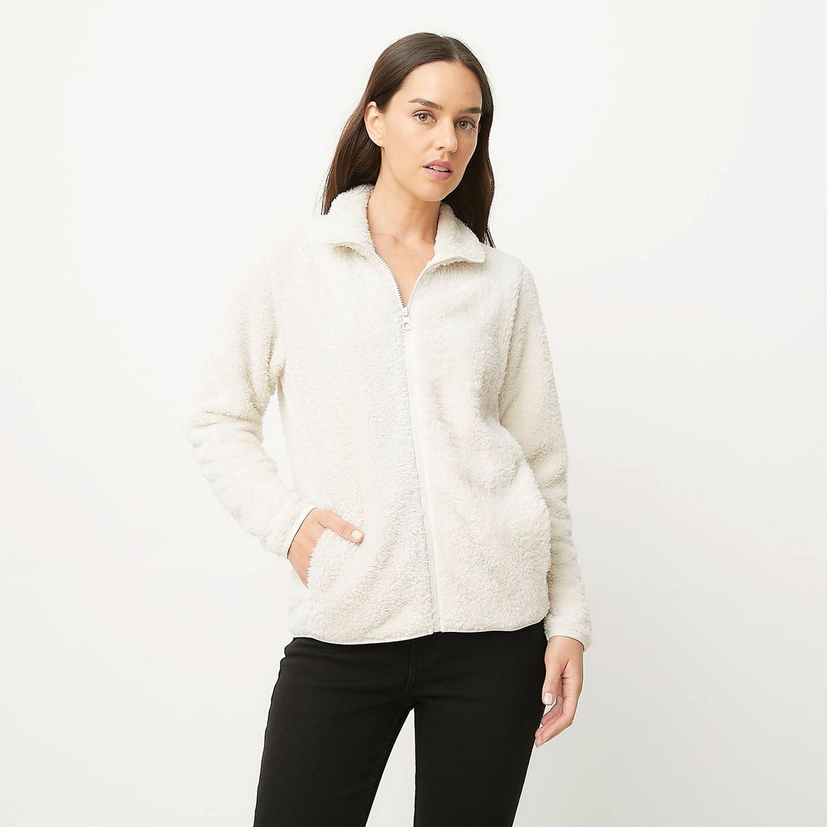 UNIVERSITY CLUB - Casaca Polar Casual Mujer University Club