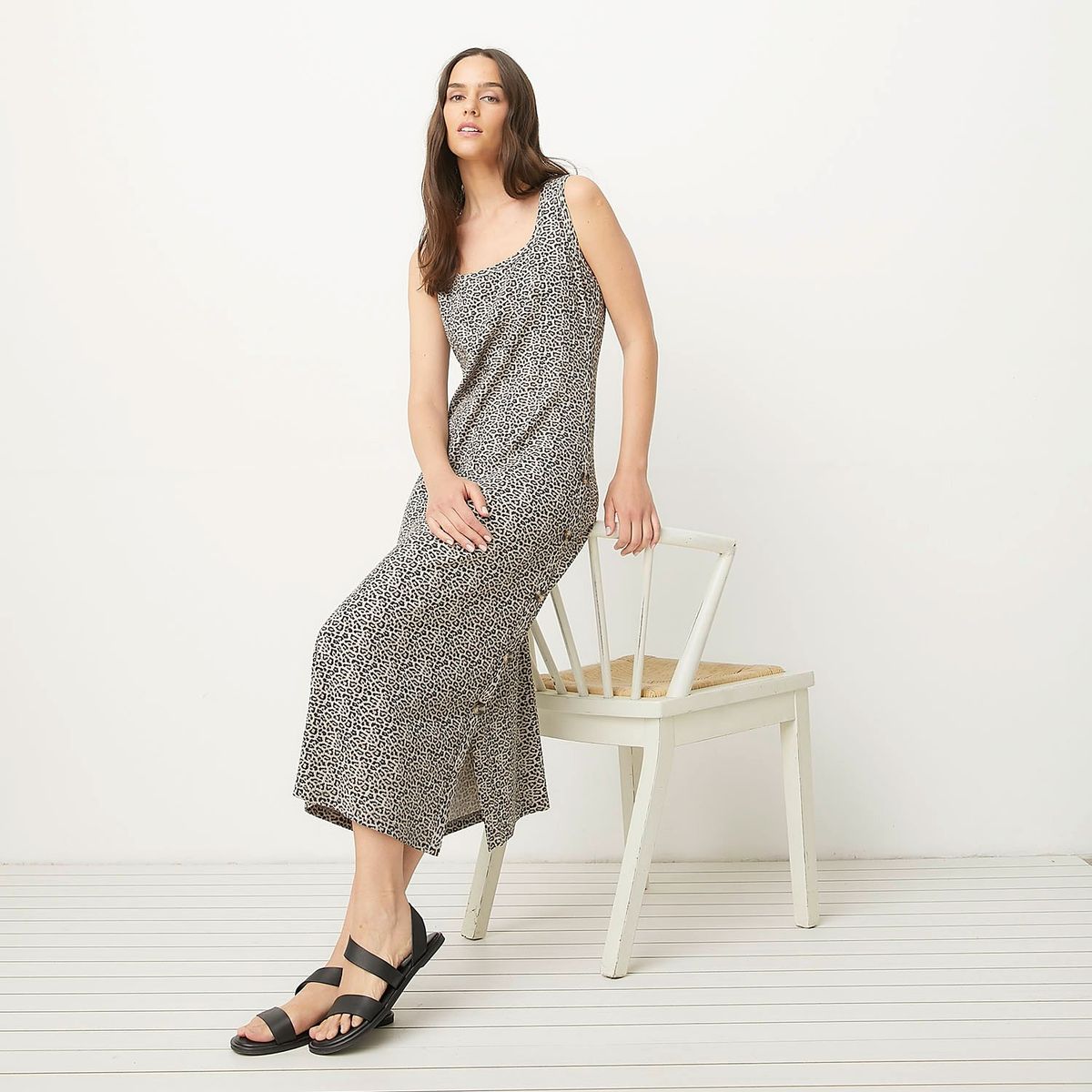 UNIVERSITY CLUB - Vestido Largo Casual University Club