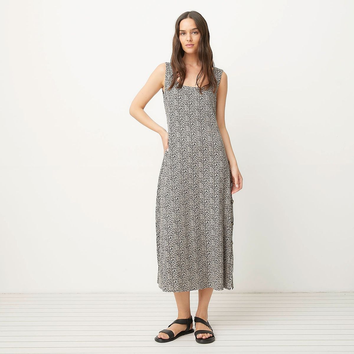 UNIVERSITY CLUB - Vestido Largo Casual University Club