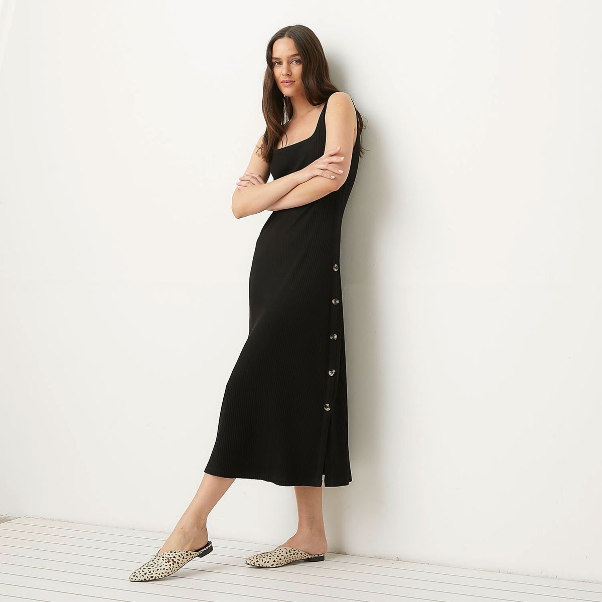 UNIVERSITY CLUB - Vestido Largo Casual University Club