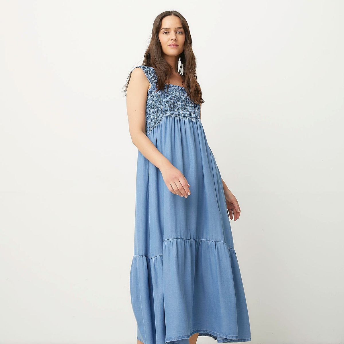 UNIVERSITY CLUB - Vestido Largo Casual Mujer University Club