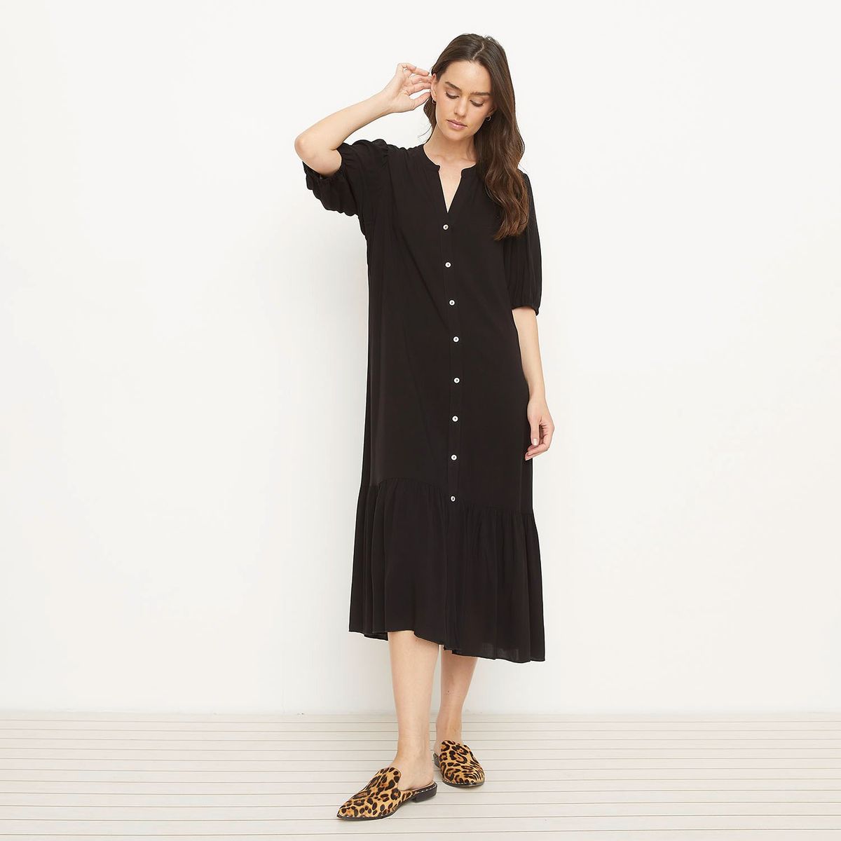 UNIVERSITY CLUB - Vestido Largo Casual University Club