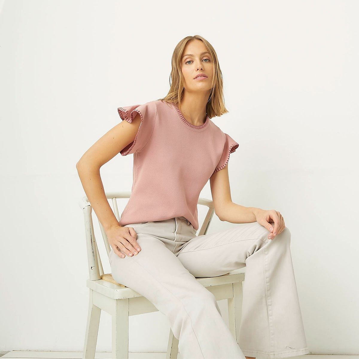 UNIVERSITY CLUB - Polo Manga Corta Casual Mujer University Club