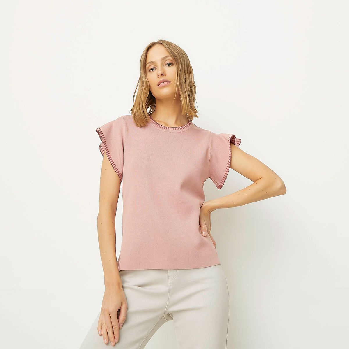 UNIVERSITY CLUB - Polo Manga Corta Casual Mujer University Club