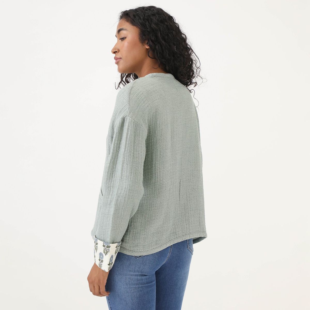 UNIVERSITY CLUB - Casaca University Club Algodón Manga Larga Mujer