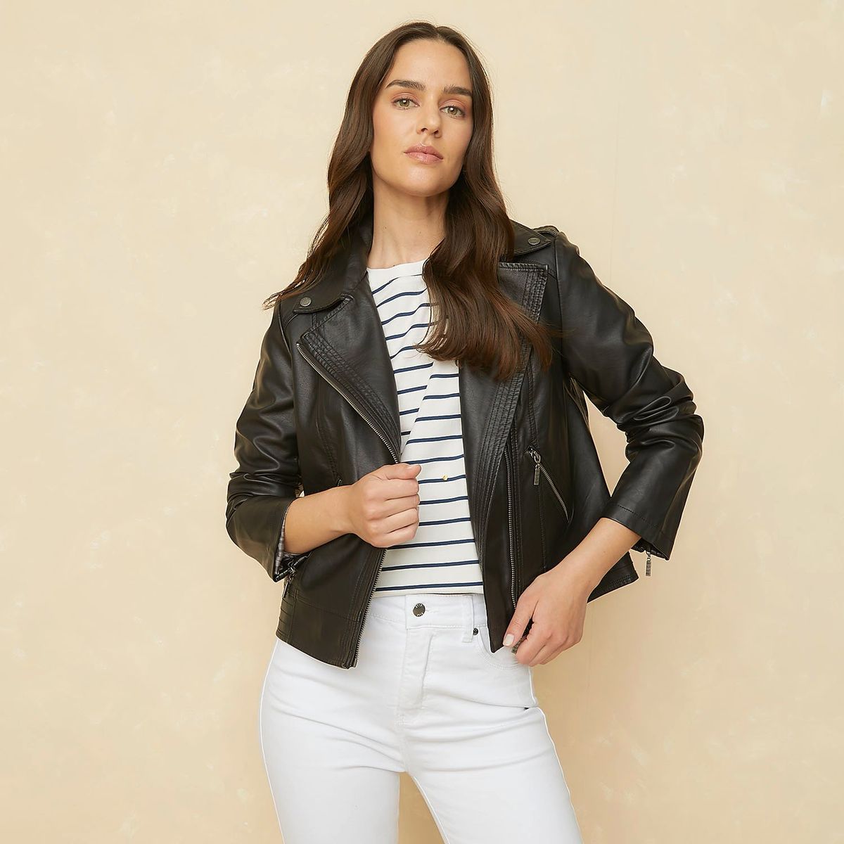 ELLE - Casaca Casual Mujer Elle