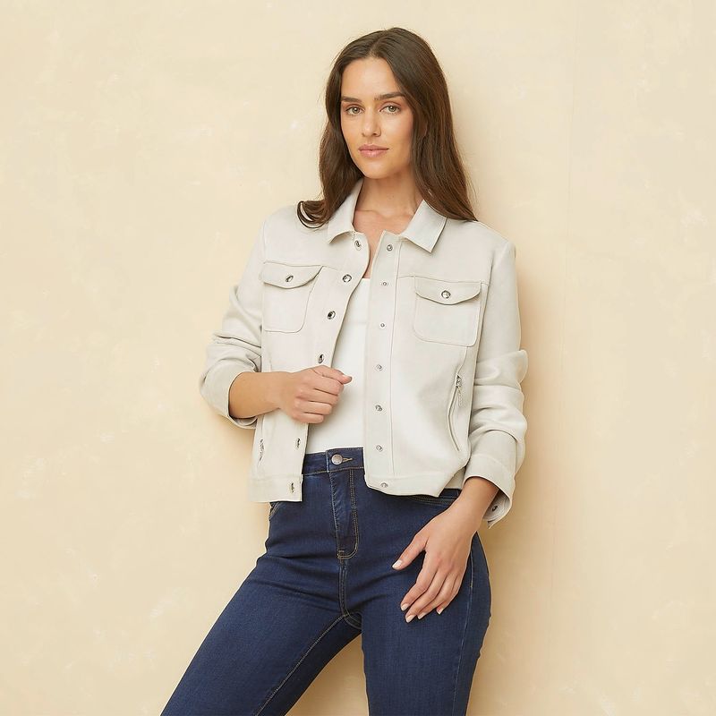 ELLE - Casaca Casual Mujer Elle