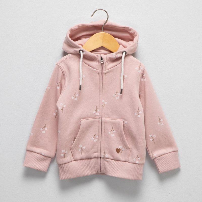 YAMP - Polera Yamp Estampado Manga Larga Bebé Niña Algodón