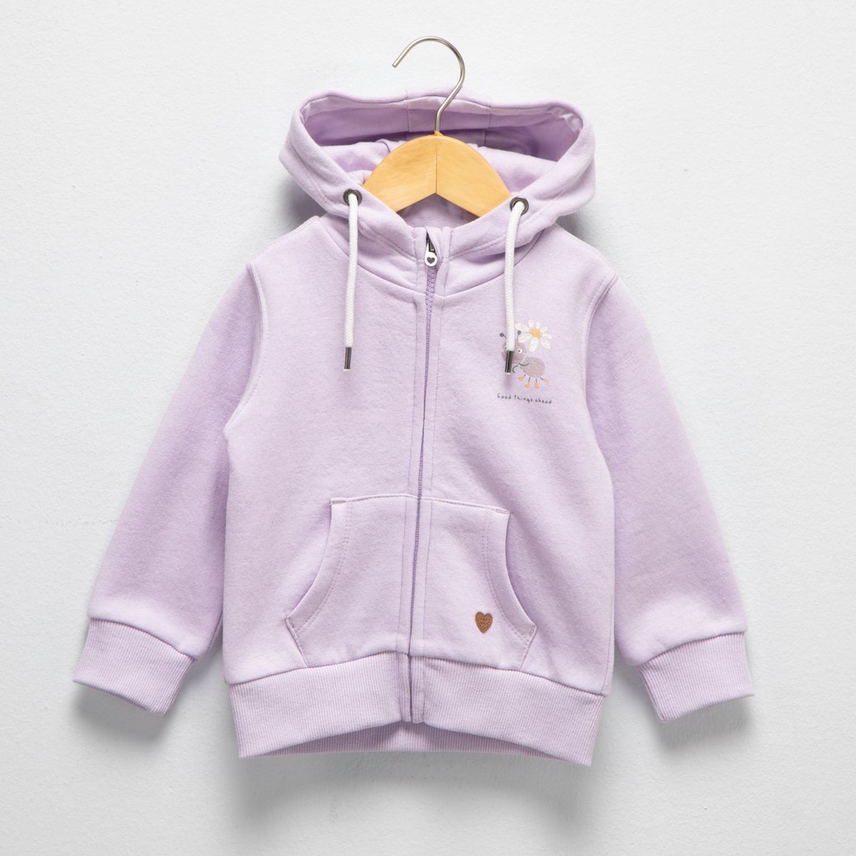 YAMP - Polera Yamp Estampado Manga Larga Bebé Niña Algodón