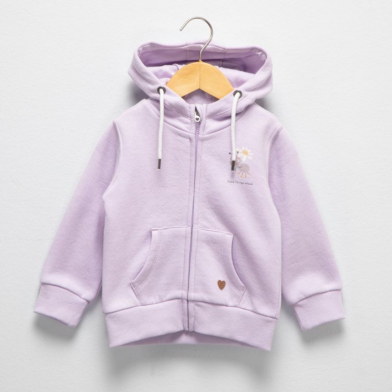 YAMP - Polera Yamp Estampado Manga Larga Bebé Niña Algodón