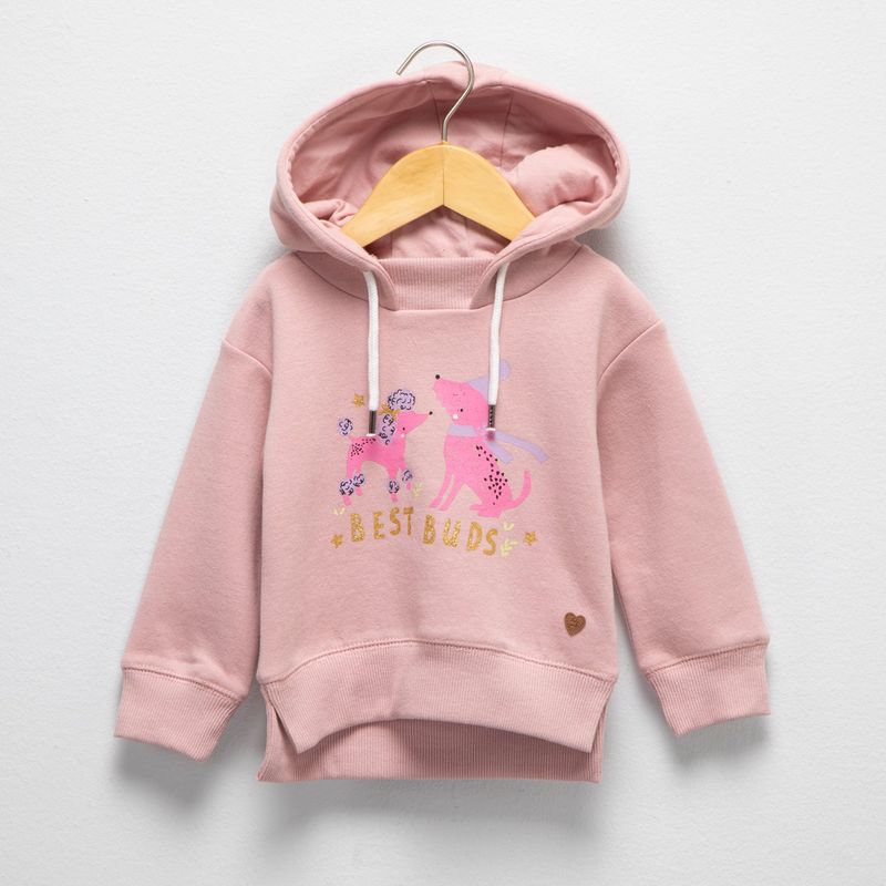 YAMP - Polera Yamp Estampado Manga Larga Bebé Niña Algodón