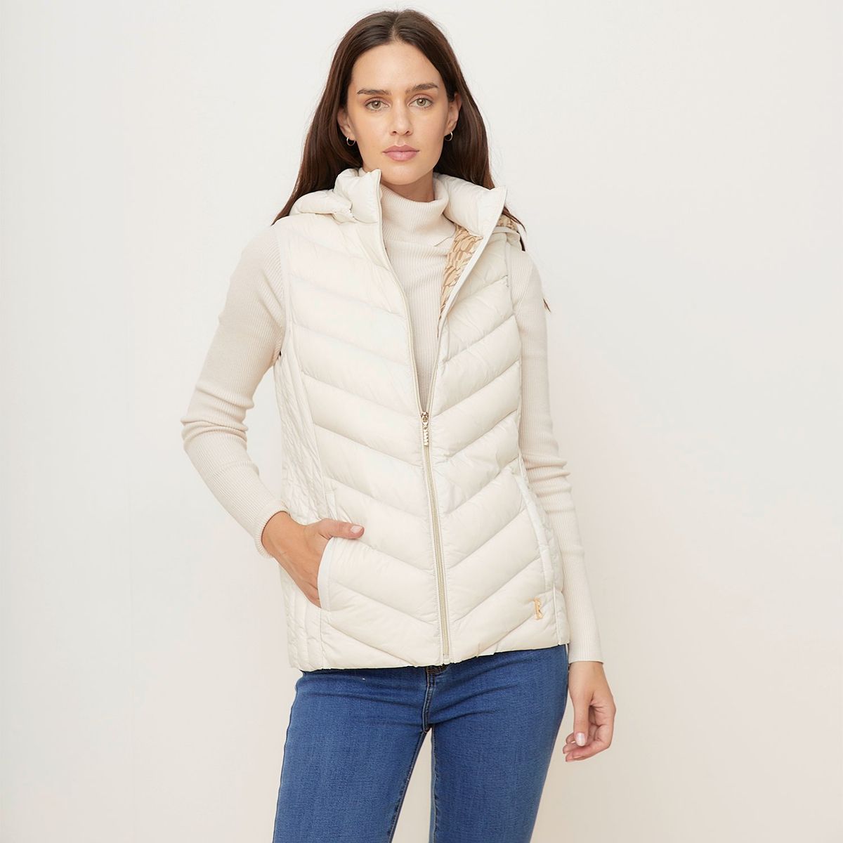 ELLE - Chaleco Casual Mujer Elle