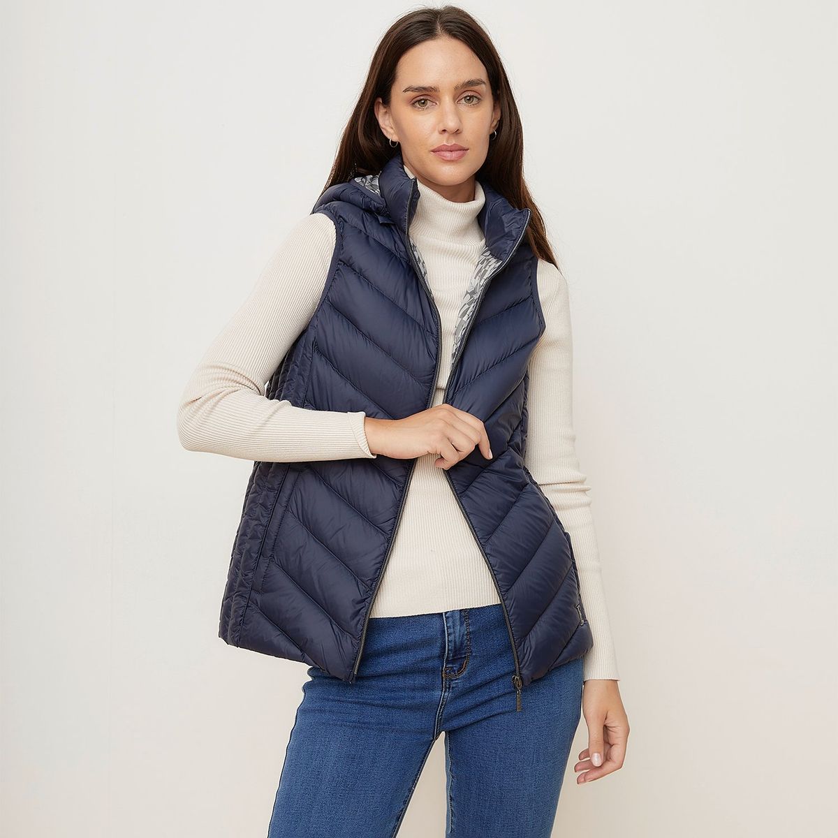 ELLE - Chaleco Casual Mujer Elle