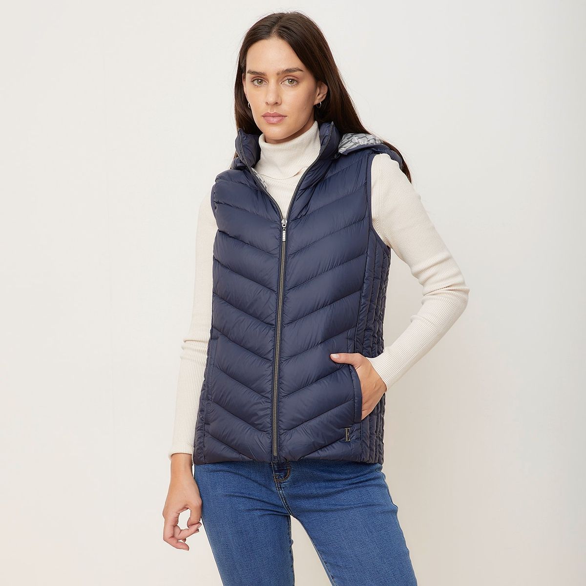 ELLE - Chaleco Casual Mujer Elle