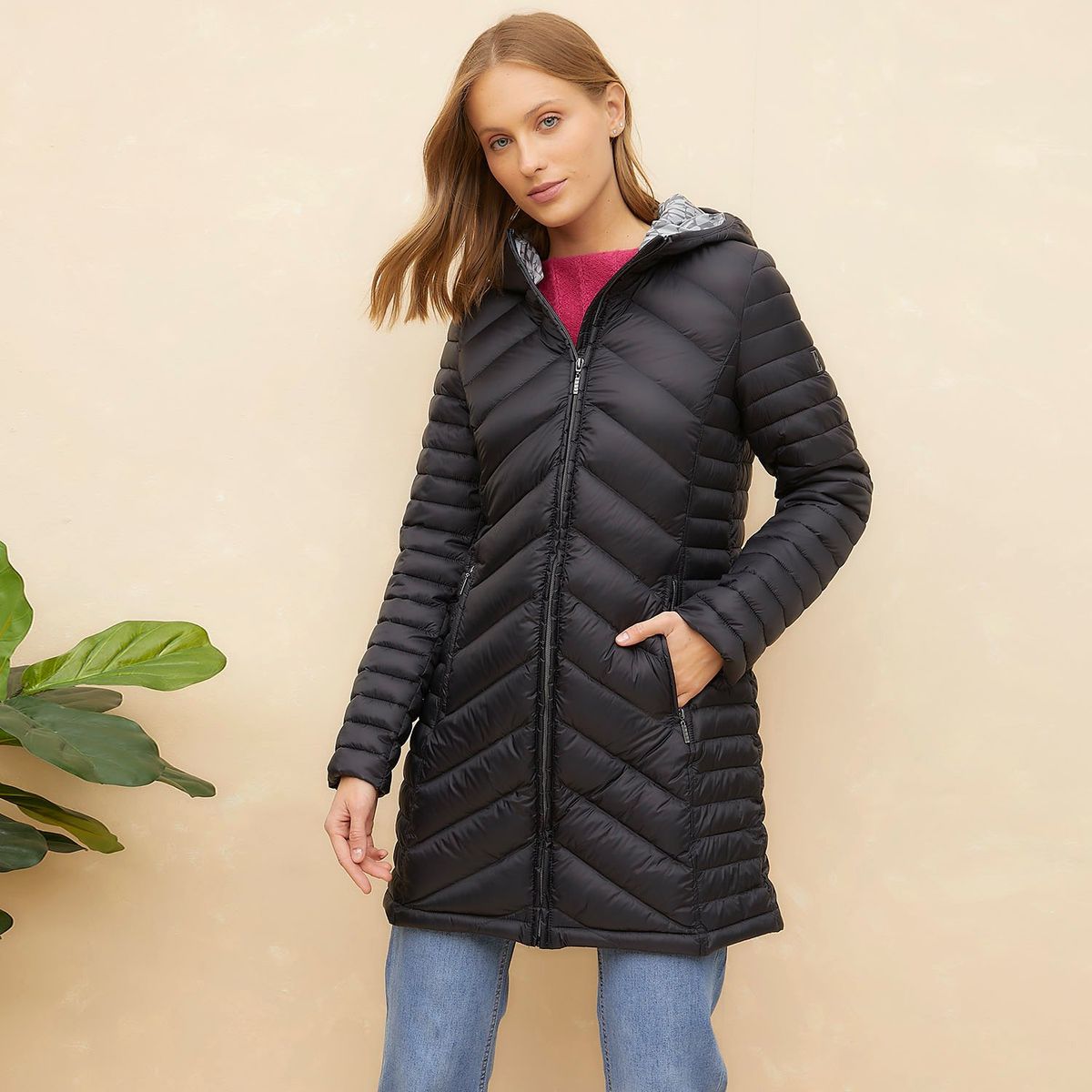 ELLE - Casaca Casual Mujer Elle